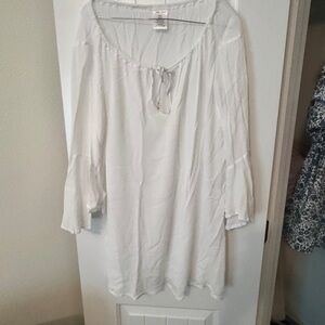 ✨5 for $25 Anne Cole White Swim Coverup